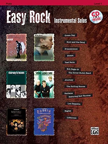 Easy Rock Instrumental Solos: Flute von Alfred Music